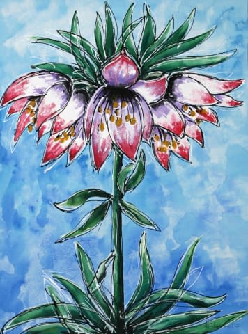 Bild 2 des Kunstwerks "Blume" von Maximilian Hilpert auf art24