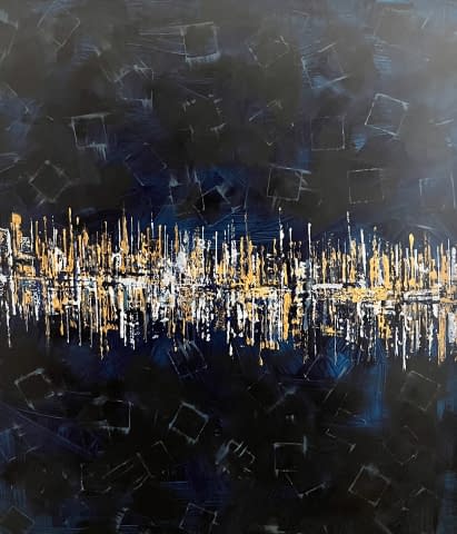 Image 1 de l'œuvre "Skyline" par PamKes sur art24