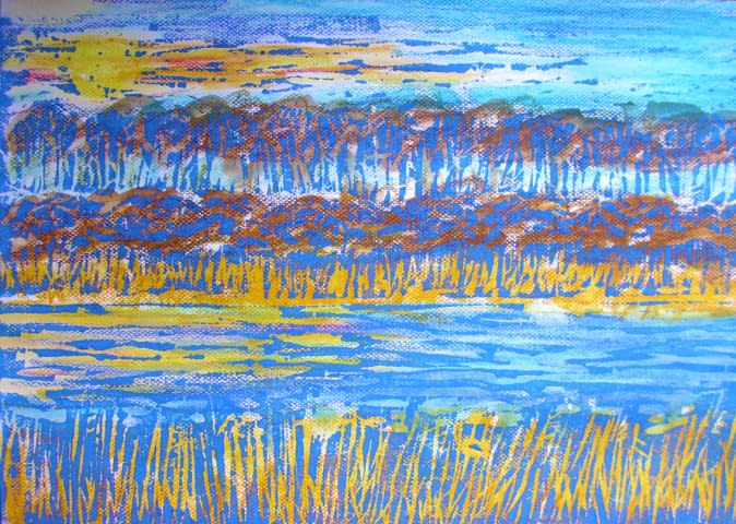 Image 4 of the artwork "Am Mechower See" by Ebba Sakel on art24