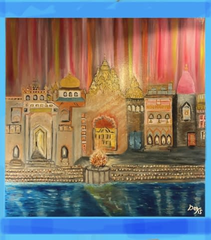 Image 2 of the artwork "Varanasi" by Doks on art24