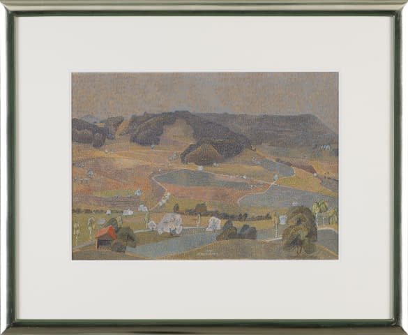 Image 1 of the artwork "Trüber Tag bei Huttwil" by Arnold Ammann on art24