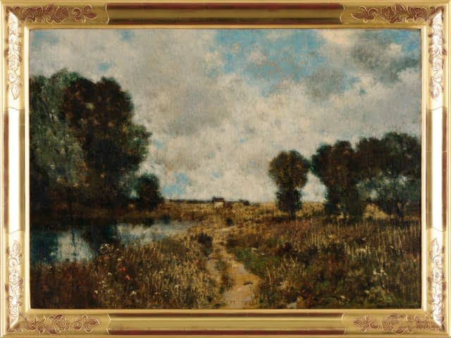 Image 1 of the artwork "Teichlandschaft" by August Speck on art24