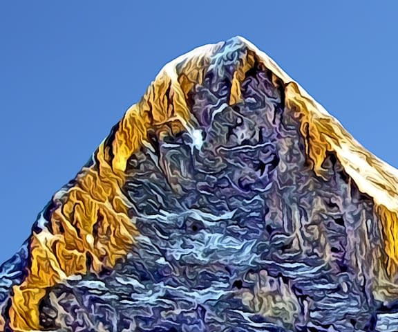 Image 2 de l'œuvre "Eiger / Eigernordwand und Mönch" par Joe Amberg sur art24