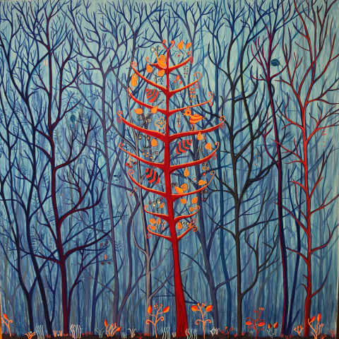 Image 1 of the artwork "Tree of happiness" by Peters Atelier Austria on art24