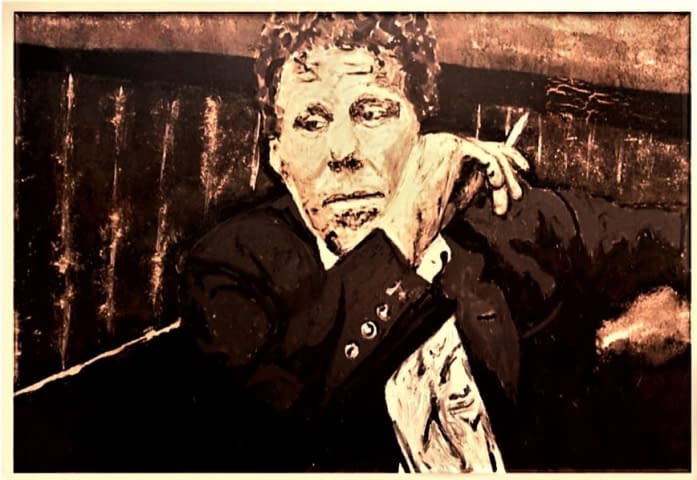 Bild 1 des Kunstwerks "Tom Waits" von Christian Baden auf art24