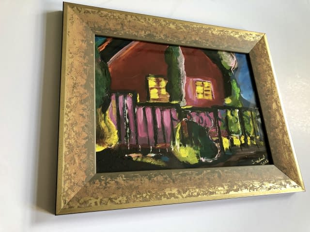 Image 6 of the artwork "Boglári ház/ Das Haus in Boglár" by Katalin Szabadi on art24