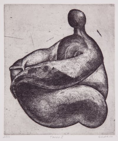 Bild 1 des Kunstwerks "Torso I" von Rudolf Häsler auf art24