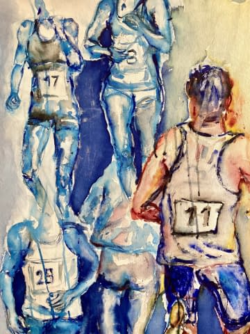 Image 2 of the artwork "Running in my Family" by Katarina Babska Malikova on art24