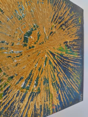 Image 2 of the artwork "Goldene Sonne" by Judith Isabell Segelke on art24