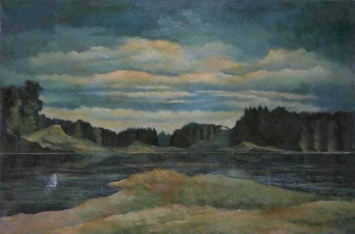 Image 1 of the artwork "Weite Seelandschaft" by František Sembdner on art24