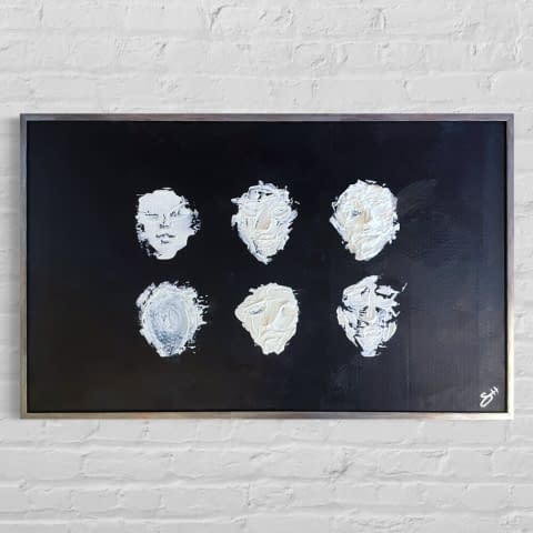 Image 1 of the artwork "6 Faces" by Hone S. on art24