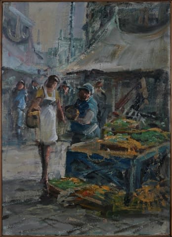 Image 2 of the artwork "Markt" by Artist Wanted on art24