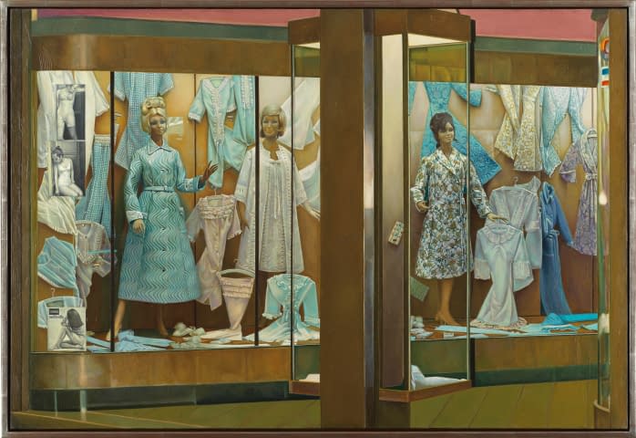 Image 1 of the artwork "Modeschaufenster" by Rudolf Häsler on art24