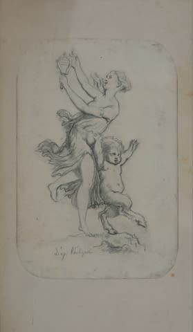 Image 1 of the artwork "D'ap. l'antique" by Arthur Joseph Guéniot on art24