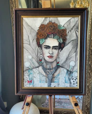 Bild 1 des Kunstwerks "FRIDA KAHLO" von Sandra Kindt auf art24