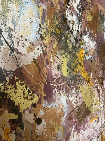 Image 1 de l'œuvre "Golden Times" par AbstractFineArtsMeli sur art24