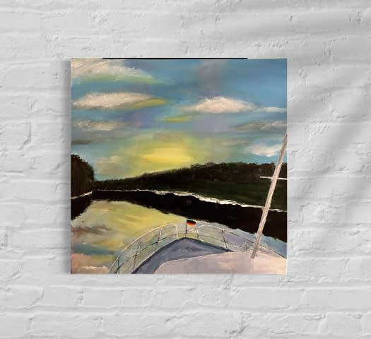 Image 1 of the artwork "Bootstour in Himmelpfort" by Brunello on art24