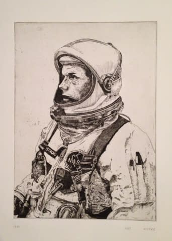 Bild 1 des Kunstwerks "Neil Armstrong" von Jason Scott Kofke auf art24