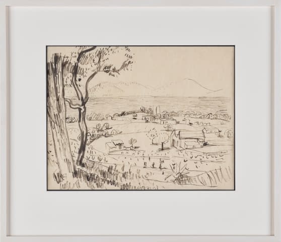 Bild 1 des Kunstwerks "Landschaftsstudie mit See" von Ignaz Epper auf art24