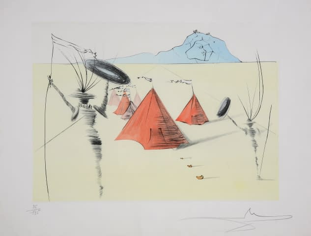 Bild 1 des Kunstwerks "Gad (26/195)" von Salvador Dalí auf art24