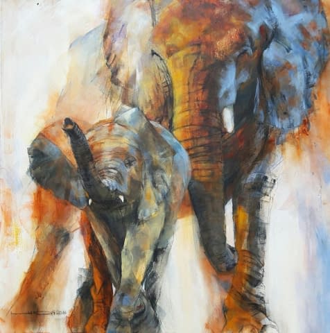 Bild 1 des Kunstwerks "Out of Africa" von Beatrice Lurati auf art24