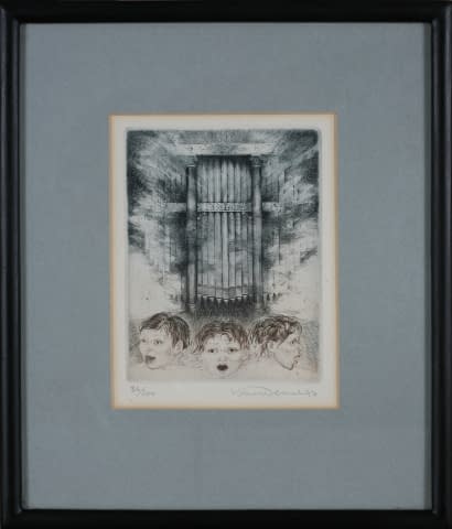 Image 1 of the artwork "Drei Sängerknaben (36/200)" by Karel Demel on art24