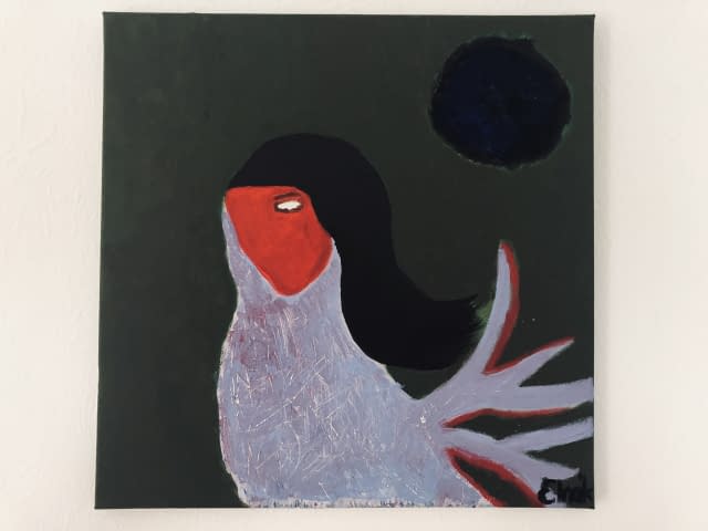 Image 1 of the artwork "dark bird" by Eda Incik on art24