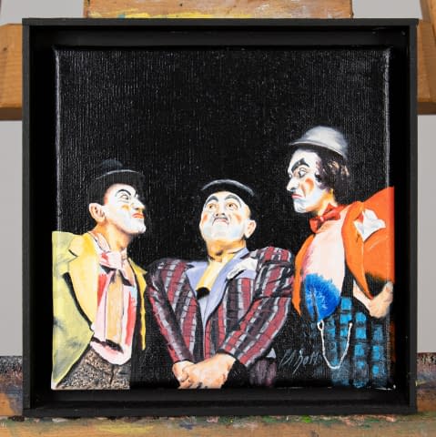 Image 1 de l'œuvre "Clowns" par Christoph Bolt sur art24