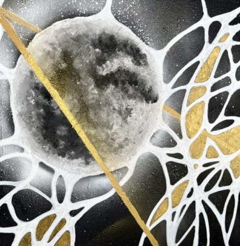 Bild 3 des Kunstwerks "Full Moon Energy" von SoulART LINDAbstrakt auf art24