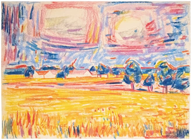 Image 1 de l'œuvre "Böhmische Sommerlandschaft" par Josef Kilián sur art24