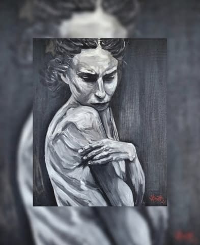 Bild 5 des Kunstwerks "Die Sehnsucht" von Sandra Kindt auf art24