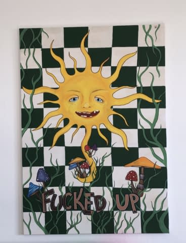 Bild 1 des Kunstwerks "fcked up" von biwi auf art24