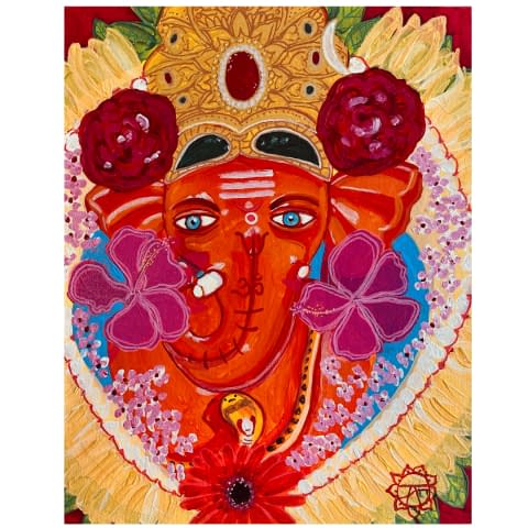 Image 1 of the artwork "Ganesha Murti" by Mataji on art24