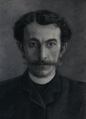 Image 1 of the artwork "Männerportrait" by Arthur Joseph Guéniot on art24