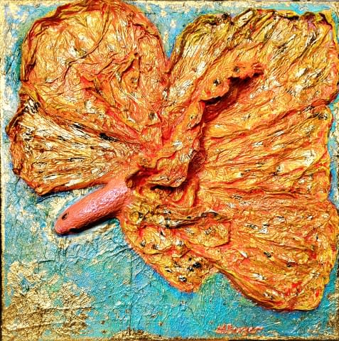 Bild 1 des Kunstwerks "Gold Fish" von Anna Burger auf art24