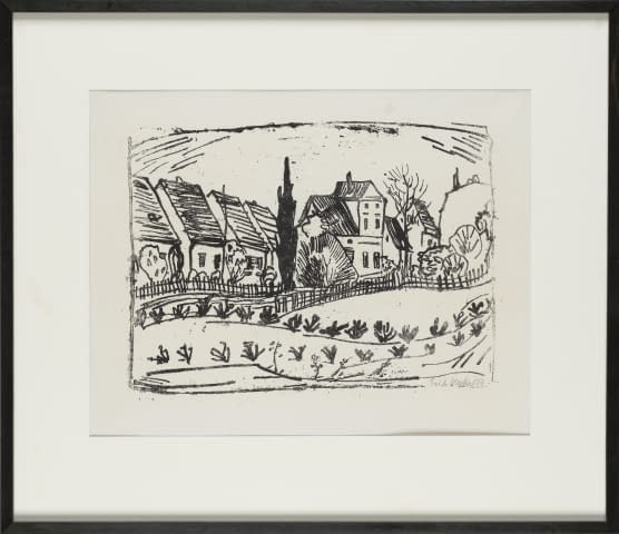 Image 1 of the artwork "Häuser in Caputh" by Erich Heckel on art24