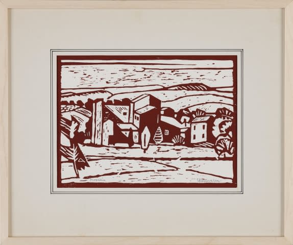 Bild 1 des Kunstwerks "Dorf in der Provence" von Arnold Ammann auf art24