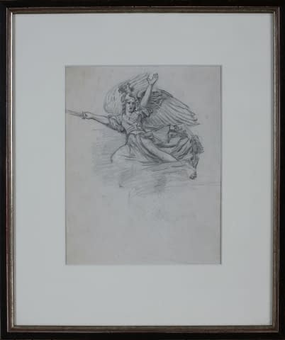 Image 1 of the artwork "Studie des Erzengels" by Arthur Joseph Guéniot on art24