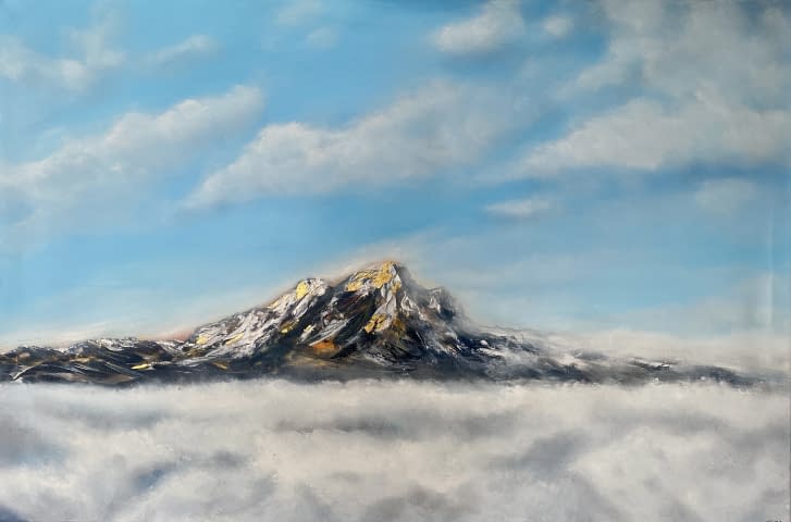 Image 1 of the artwork "Pilatus on the full rise" by Viktoria Koestler on art24