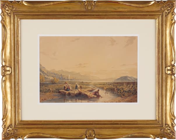 Image 1 of the artwork "Am Fluss" by Johann Friedrich Dietler on art24