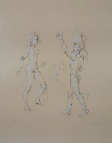 Image 1 of the artwork "Fünf Frauen (les fruits de la passion) 186/250" by Leonor Fini on art24