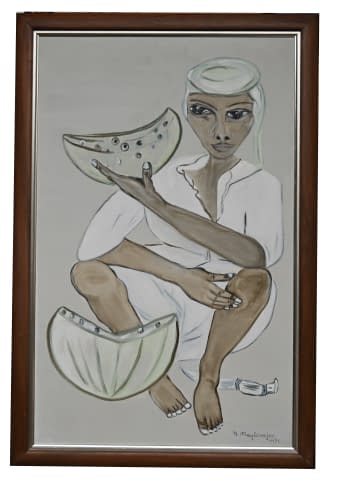 Image 1 of the artwork "Melone zu verkaufen" by Nadja Mayloumjan on art24