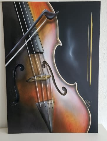 Bild 1 des Kunstwerks ""Stradivari"" von JMH color Rock's auf art24