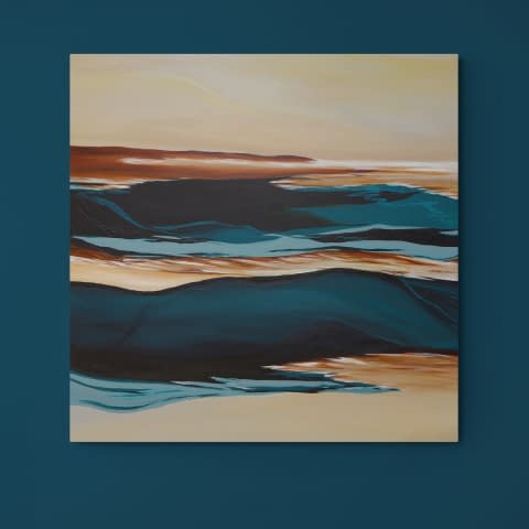 Image 3 of the artwork "Waves" by Stefanie Theiler ART on art24