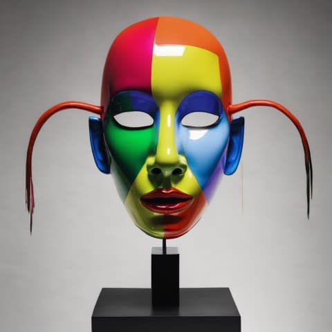 Bild 1 des Kunstwerks "The Mask 24" von NEUROPILA auf art24