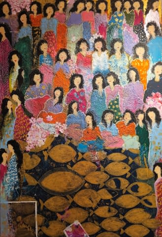 Image 1 de l'œuvre "Forty Women, Forty Fishes" par Ghazal Ashrafian sur art24