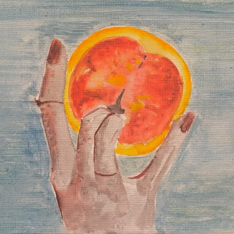 Image 1 of the artwork "l’orange" by Leah Sophie on art24