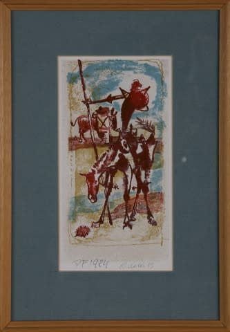 Image 1 of the artwork "Don Quijote" by Radomír Kolář on art24