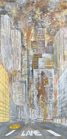 Image 1 of the artwork "Yellow Street Canyon" by Bruno Bonati on art24