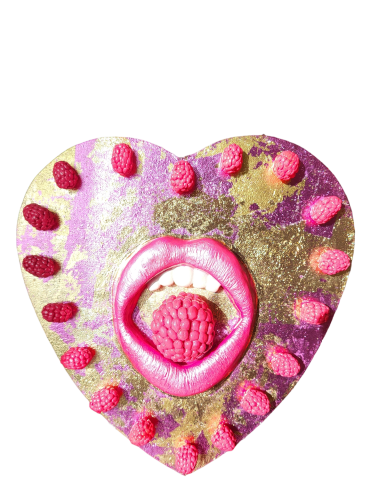 Bild 1 des Kunstwerks "Raspberry Love" von Anna Burger auf art24